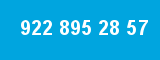 922 895 28 57